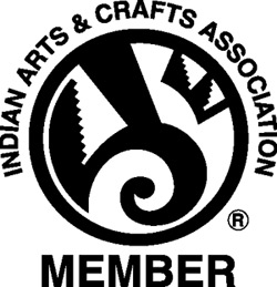 Many of our artists are members of the Indian Arts and Crafts Association.